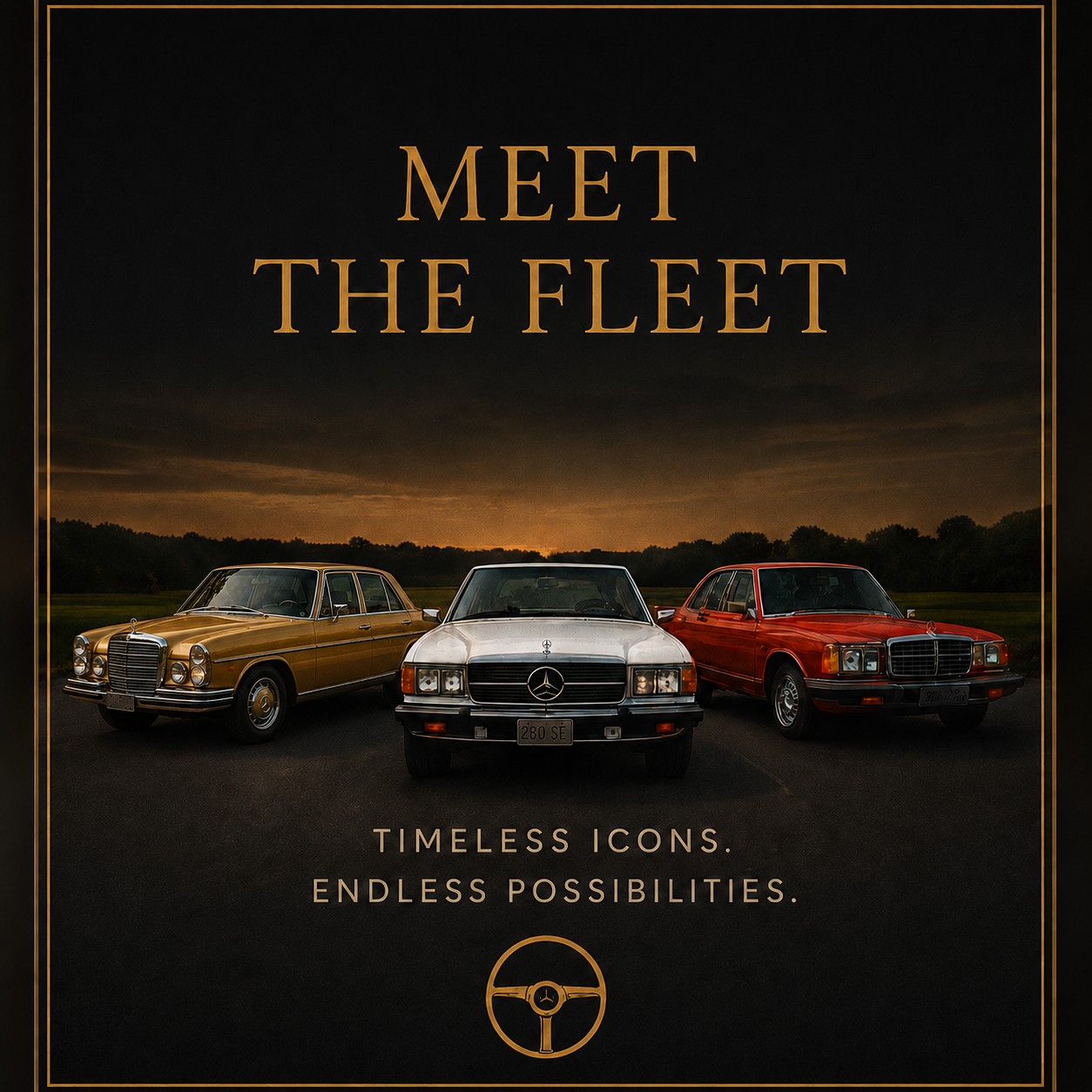 Golden Era Wheels fleet